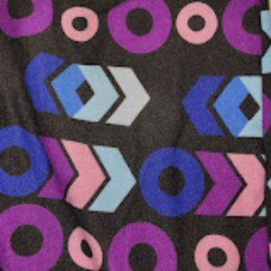 NWT Lularoe TC Leggings Purple and Blue Arrow Design